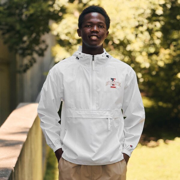 Champion Patriotic I-State White Packable Jacket
